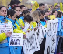 Los agentes de tránsito del gobierno porteño reclaman justicia para Siciliano y Choque.  (Fuente: Noticias Argentinas) (Fuente: Noticias Argentinas) (Fuente: Noticias Argentinas)