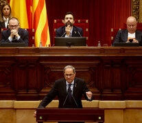 Quim Torra propuso llamar a un nuevo plebiscito independentista en Cataluña. (Fuente: EFE) (Fuente: EFE) (Fuente: EFE)