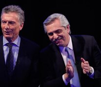 Mauricio Macri y Alberto Fernández, con diferentes visiones.