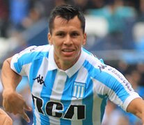 Leonardo Sigali, defensor de Racing Club. (Fuente: NA) (Fuente: NA) (Fuente: NA)