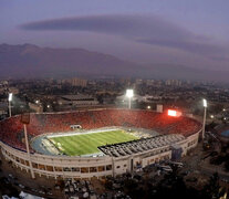 El Estadio Nacional de Santiago de Chile, escenario de la final entre River-Flamengo  (Fuente: EFE) (Fuente: EFE) (Fuente: EFE)