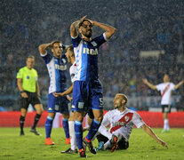 Nery Domínguez, volante de Racing Club. (Fuente: NA) (Fuente: NA) (Fuente: NA)