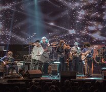 Bajofondo unió en el escenario diversas puntas de su historia.  (Fuente: Gentileza Maia Alcire) (Fuente: Gentileza Maia Alcire) (Fuente: Gentileza Maia Alcire)