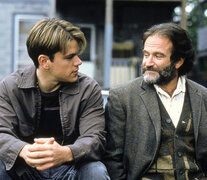 Matt Damon y Robin Williams en En busca del destino