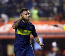 Tevez, titular otra vez. (Fuente: Fotobaires) (Fuente: Fotobaires) (Fuente: Fotobaires)