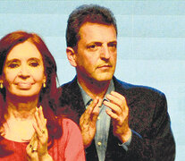 Cristina Fernández y Sergio Massa se reunieron para planificar el trabajo parlamentario. (Fuente: Sandra Cartasso) (Fuente: Sandra Cartasso) (Fuente: Sandra Cartasso)