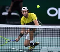 El italiano Berrettini es el octavo pasajero del Masters de Londres. (Fuente: AFP) (Fuente: AFP) (Fuente: AFP)