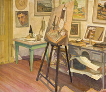 &amp;quot;Interior de taller&amp;quot;, obra de Manuel Ferrer Dodero.