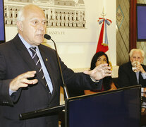 Lifschitz, junto a Gabriela Sosa y Jorge Moore, presentaron el Ruvim.