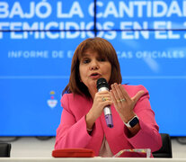 Patricia Bullrich. (Fuente: Télam) (Fuente: Télam) (Fuente: Télam)