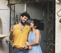 Federico Martínez y Natasha Zaiat, dos de los protagonistas de la pieza que va los domingos en Animal Club Cultural. 