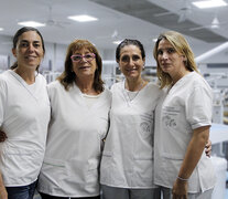 Las especialistas en Odontopediatría de la Facultad de Odontología. (Fuente: Camila Casero.) (Fuente: Camila Casero.) (Fuente: Camila Casero.)