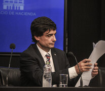 El ministro de Hacienda, Hernán Lacunza. (Fuente: Sandra Cartasso) (Fuente: Sandra Cartasso) (Fuente: Sandra Cartasso)
