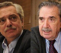 Alberto Fernández. Raúl Alfonsín.