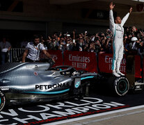 Hamilton, flamante campeón de la F1 2019. (Fuente: AFP) (Fuente: AFP) (Fuente: AFP)