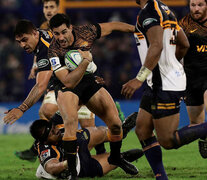 Jaguares en acción en el Super Rugby. (Fuente: AFP) (Fuente: AFP) (Fuente: AFP)