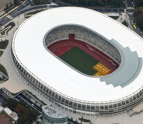 El Estadio Nacional de Tokio costó 156.900 millones de yenes. (Fuente: AFP) (Fuente: AFP) (Fuente: AFP)