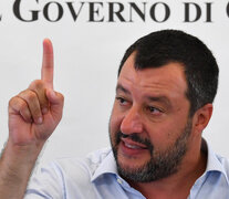 Salvini, líder de la Liga.  (Fuente: AFP) (Fuente: AFP) (Fuente: AFP)