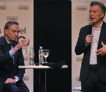 Miguel Angel Pichetto y Mauricio Macri compartieron escenario. (Fuente: Sandra Cartasso) (Fuente: Sandra Cartasso) (Fuente: Sandra Cartasso)