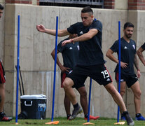 En River Camp el plantel desarrolló tareas físicas. (Fuente: Prensa River) (Fuente: Prensa River) (Fuente: Prensa River)