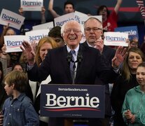 Bernie Sanders, ganador de la primaria de New Hampshire. (Fuente: AFP) (Fuente: AFP) (Fuente: AFP)