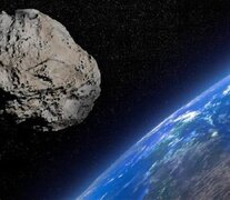 El asteroide mide cerca de mil metros de diámetro.  (Fuente: Twitter) (Fuente: Twitter) (Fuente: Twitter)