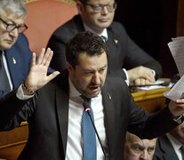 Salvini, acusado de secuestro por no permitir el desembarco de migrantes. (Fuente: AFP) (Fuente: AFP) (Fuente: AFP)