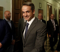 Kyriakos Mitsotakis, ex banquero graduado en Harvard.