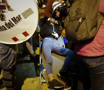 Las reivindicaciones sociales y las protestas también llegaron a Viña del Mar. (Fuente: EFE) (Fuente: EFE) (Fuente: EFE)