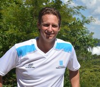 David Nalbandian posa en el Parque Nacional Iguazú. (Fuente: Prensa Cataratas Padel Exhibition) (Fuente: Prensa Cataratas Padel Exhibition) (Fuente: Prensa Cataratas Padel Exhibition)