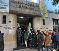 El colegio queda en avenida San Juan al 1500. (Fuente: Bernardino Avila) (Fuente: Bernardino Avila) (Fuente: Bernardino Avila)