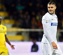 Icardi con la camiseta del Inter, una imagen que no se repetiría.