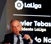 Javier Tebas, presidente de la LaLiga. (Fuente: EFE) (Fuente: EFE) (Fuente: EFE)