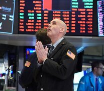 En Wall Street no caen de su asombro con las cifras del derrumbe (Fuente: AFP) (Fuente: AFP) (Fuente: AFP)