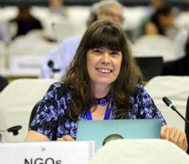 Silvia Ribeiro en la cumbre sobre cambio climático (Fuente: Francis Dejon) (Fuente: Francis Dejon) (Fuente: Francis Dejon)