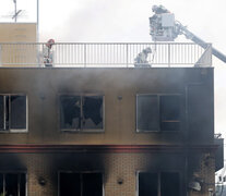 Un hombre provocó el incendio en Kyoto Animation. (Fuente: EFE) (Fuente: EFE) (Fuente: EFE)