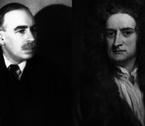 John Maynard Keynes e Isaac Newton