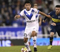 Thiago Almada, el volante creativo de Vélez que pretende el Manchester City.