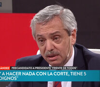 Alberto Fernández protagonizó varios contrapuntos con Joaquín Morales Solá durante una entrevista en TN: