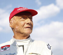 Niki Lauda, uno de los grandes campeones de la F1. (Fuente: AFP) (Fuente: AFP) (Fuente: AFP)