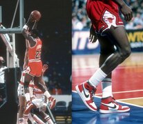 Las icónicas Air Jordan, las primeras zapatillas que inmortalizó el astro de los Bulls. (Fuente: AFP) (Fuente: AFP) (Fuente: AFP)