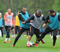 El entrenamiento de los jugadores del Donetsk. (Fuente: Prensa Donetsk) (Fuente: Prensa Donetsk) (Fuente: Prensa Donetsk)