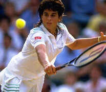 Gabriela Sabatini, la mejor tenista argentina de todos los tiempos. (Fuente: Télam) (Fuente: Télam) (Fuente: Télam)