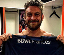 Daniele De Rossi, de la Roma a Boca. (Fuente: Twitter) (Fuente: Twitter) (Fuente: Twitter)