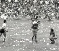 García Cambón tuvo su debut soñado en la cancha de Boca. (Fuente: Archivo El Gráfico) (Fuente: Archivo El Gráfico) (Fuente: Archivo El Gráfico)