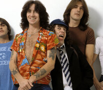 AC/DC en 1979, a la conquista del planeta rock. (Fuente: Gentileza Fin Costello) (Fuente: Gentileza Fin Costello) (Fuente: Gentileza Fin Costello)