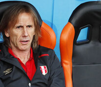 Ricardo Gareca, DT de Perú.