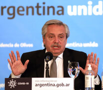 El presidente Alberto Fernández. (Fuente: Télam) (Fuente: Télam) (Fuente: Télam)