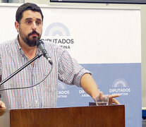 Federico Mutti, vicedirector de Grávida, expuso en Diputados contra el aborto. (Fuente: HCDN) (Fuente: HCDN) (Fuente: HCDN)