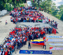 La culminación del Foro de San Pablo coincidió con el natalicio de Chávez. 